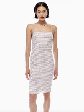 Aritzia Wilfred Jazz Midi Dress Purple